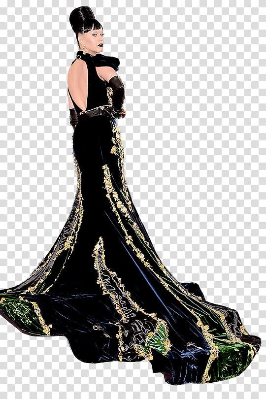 Katy Perry Met Gala transparent background PNG clipart