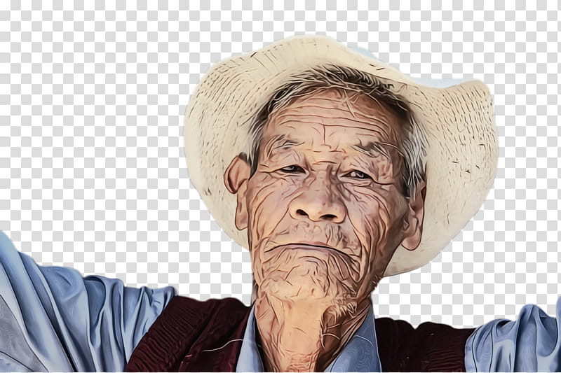 Old People, Seniors, Portrait, Elder, Facial Hair, Hat, Face, Skin transparent background PNG clipart