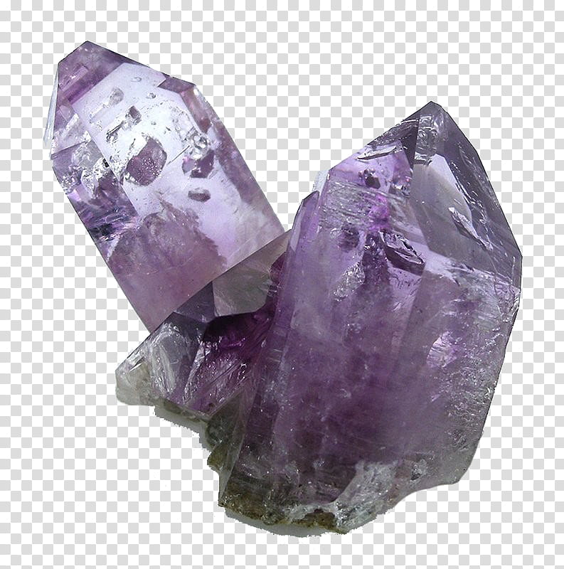 Gemstones, purple crystal rock transparent background PNG clipart