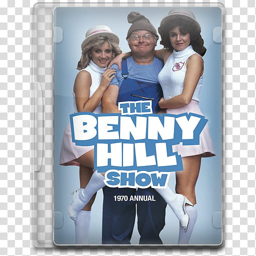 TV Show Icon Mega , The Benny Hill Show, The Benny Hill Show DVD case transparent background PNG clipart