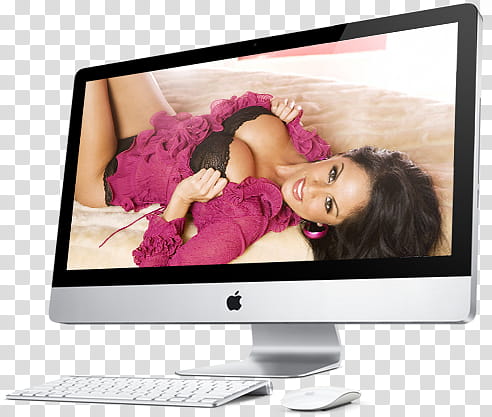 iMac Hot Girls Icons, , R transparent background PNG clipart