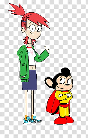 Frankie Foster and Mighty Mouse transparent background PNG clipart