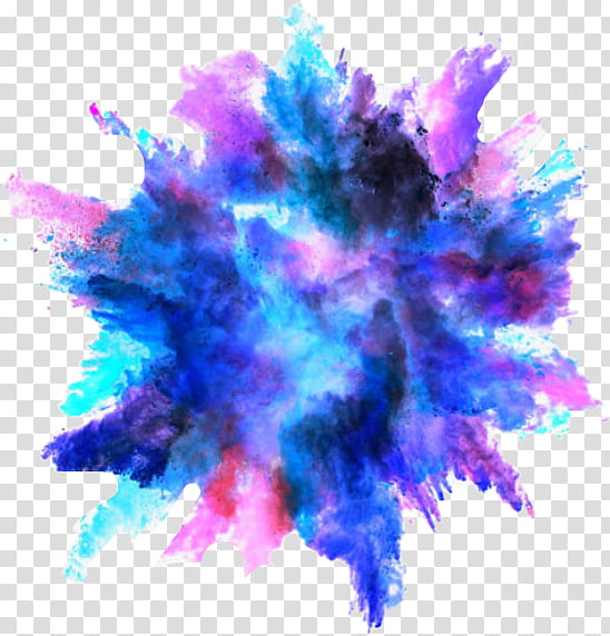 Watercolor Splash, Watercolor Painting, Drawing, Purple, Blue, Violet, Dye, Electric Blue transparent background PNG clipart