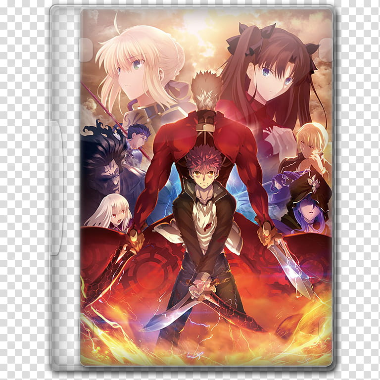 Anime  Spring Season Icon , Fatestay night; Unlimited Blade Works nd Season, anime character case transparent background PNG clipart