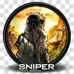 Mega Games Pack  repack, Sniper, Ghost Worrior_ icon transparent background PNG clipart