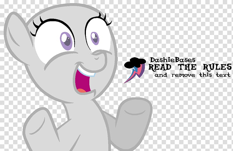 MLP Base Silver u alright, Dashie Bases Read the Rules and remove this text transparent background PNG clipart