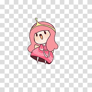 Princess Bubblegum graphic transparent background PNG clipart