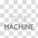 Gill Sans Text Dock Icons, timemachine, time machine text transparent background PNG clipart