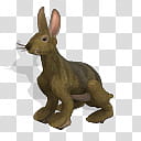 Spore creature European hare , kangaroo illustration transparent background PNG clipart