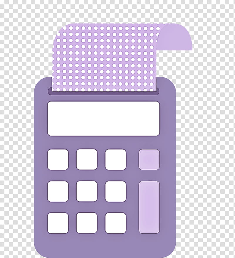 purple calculator violet office equipment technology transparent background PNG clipart