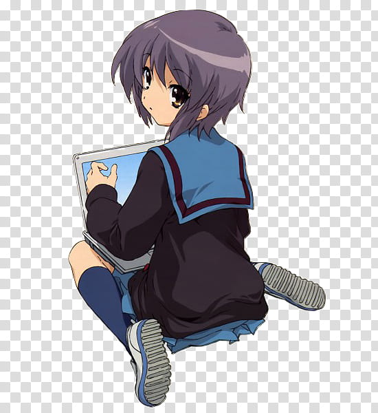 Nagato Yuki transparent background PNG clipart