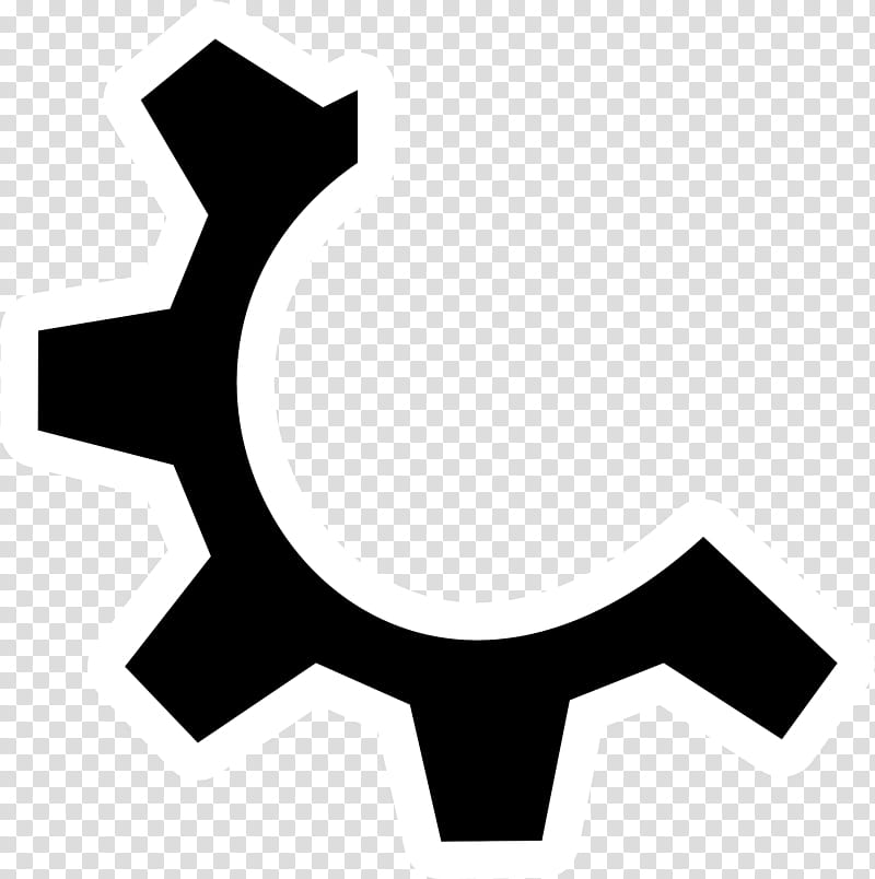 Gear, Black Gear, Wheel, Sprocket, Logo, Symbol transparent background PNG clipart