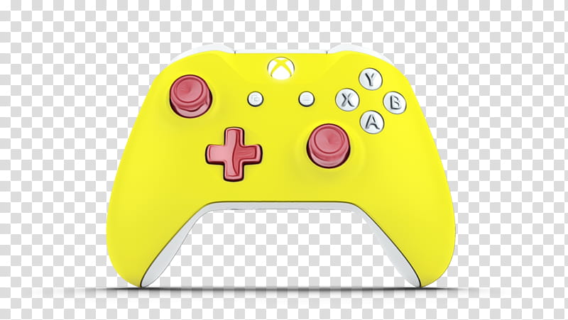 Xbox Controller, Game Controllers, Playstation Accessory, Video Games, Yellow, PlayStation 3 Accessories, Sony Playstation, Gadget transparent background PNG clipart