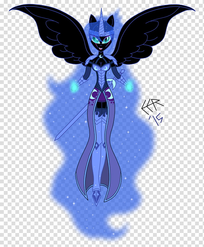 Nightmare Moon Dark Goddess, My Little Pony illustration transparent background PNG clipart