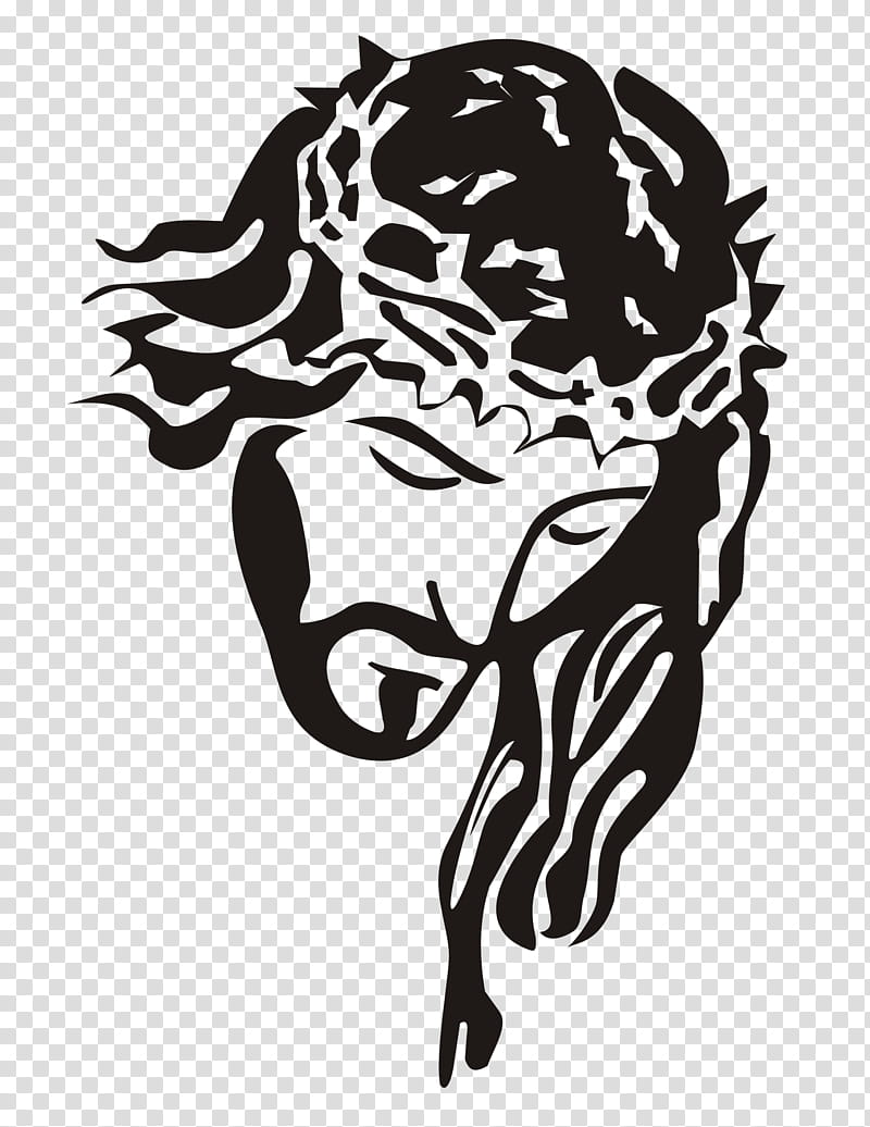 Image of Sketch Of Jesus Christ God Or Christian Sign And Symbol Outline  Editable Vector Illustration-KF027997-Picxy