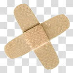 New DISCULPA, two brown band aids transparent background PNG clipart