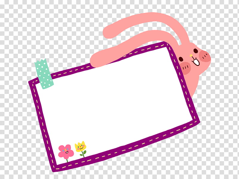 Pink Balloon, Speech Balloon, Rabbit, Cartoon, Sambad, Magenta, Rectangle transparent background PNG clipart