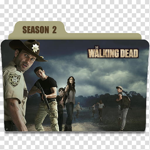 The Walking Dead Folder Icons, The Walking Dead S transparent background PNG clipart
