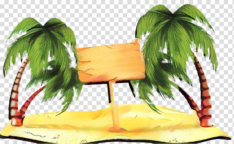 Summer Palm Tree, Palm Trees, Coconut, Summer
, Wood, Leaf, Arecales, Yellow transparent background PNG clipart