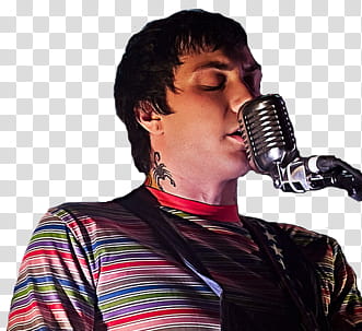 Frank Iero transparent background PNG clipart