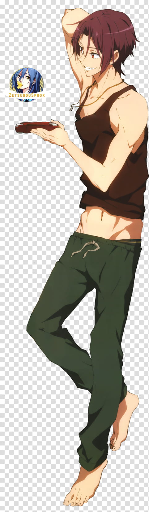 Free! Rin Matsuoka transparent background PNG clipart