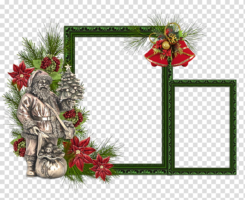 Christmas frame Christmas border Christmas decor, Christmas , Christmas Decoration, Plant, Tree, Frame, Pine, Holly transparent background PNG clipart