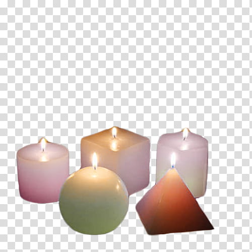 Velas Estilo Vintage, several candles transparent background PNG clipart