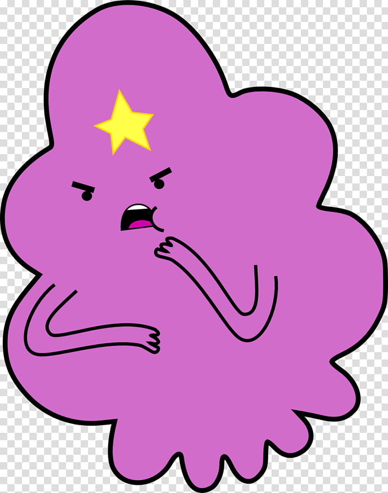 Lumpy Space Princess Render, purple illustration transparent background PNG clipart