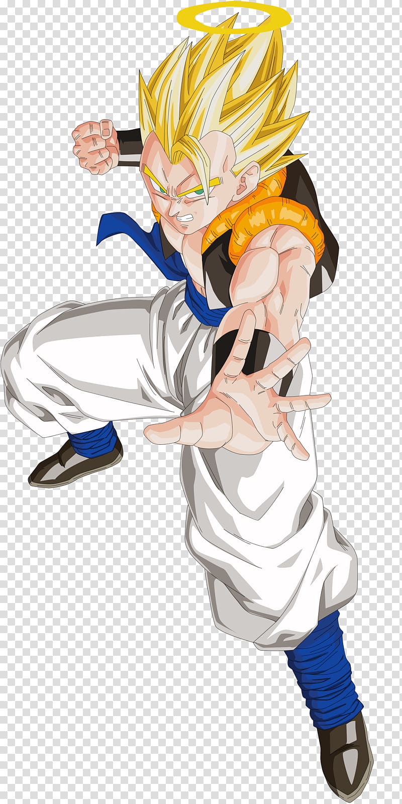 Dragonball Z Anime Render , Gogeta transparent background PNG clipart