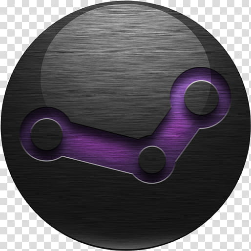Brushed Folder Icons, Steam_violett, Steam logo transparent background PNG clipart