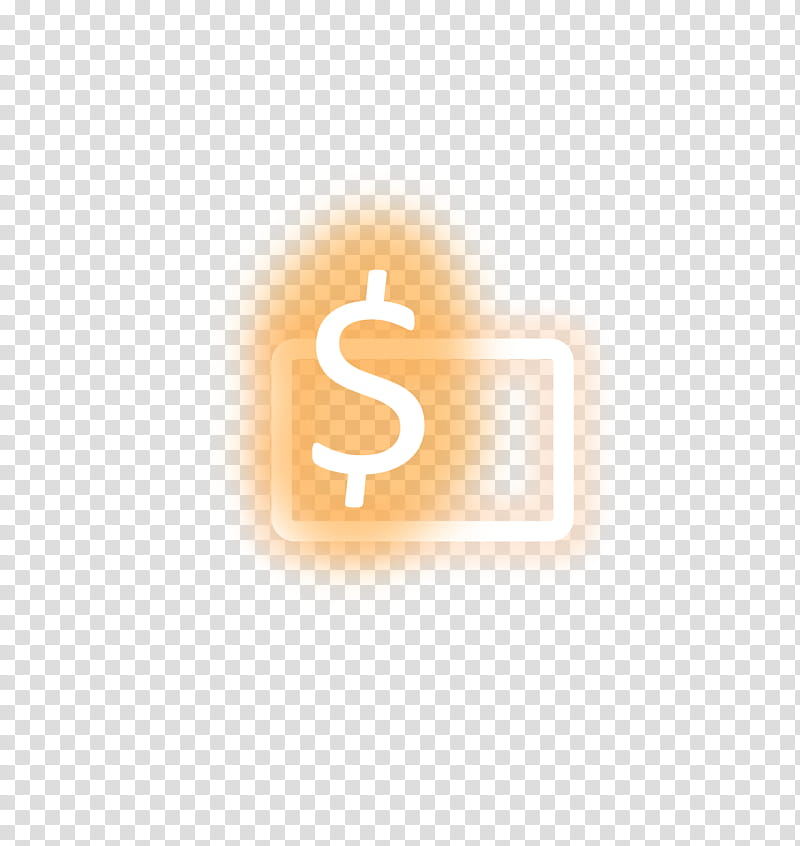 Glow In The Dark v , US dollar sign transparent background PNG clipart