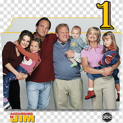 According to Jim series and season folder icons, According To Jim S ( transparent background PNG clipart