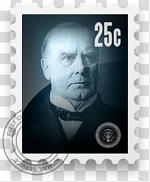 Presidents of the th Century, McKinley transparent background PNG clipart