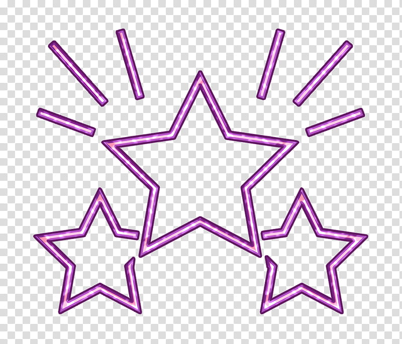 Award Icon, Achievement Icon, Favorite Icon, Stars Icon, Winner Icon, Smiley, Pink, Purple transparent background PNG clipart