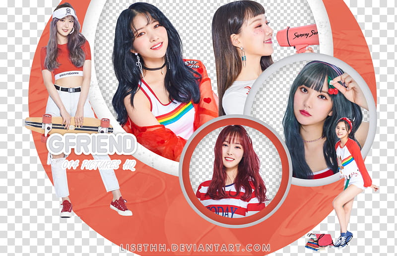 GFRIEND SUNNY SUMMER transparent background PNG clipart