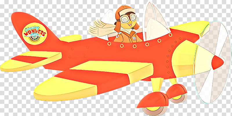 airplane aircraft vehicle biplane, Cartoon, Model Aircraft, Propellerdriven Aircraft transparent background PNG clipart