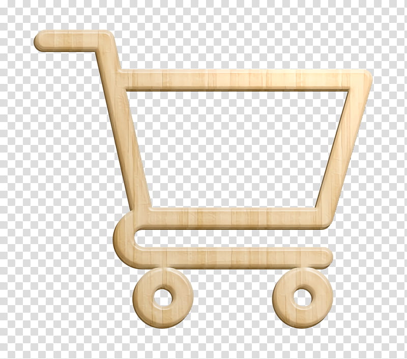 Shopping Cart Icon, Supermarket Icon, Marketing Growth Icon, Angle, Line, Table, Vehicle, Beige transparent background PNG clipart