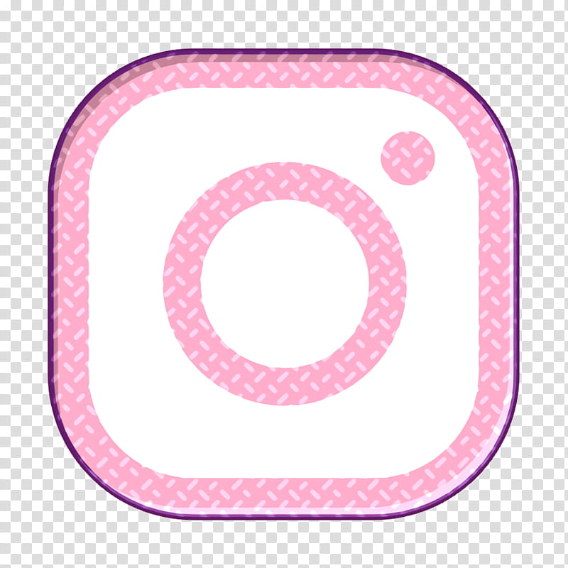 instagram icon icon share icon, Icon, Pink, Circle, Magenta, Square transparent background PNG clipart