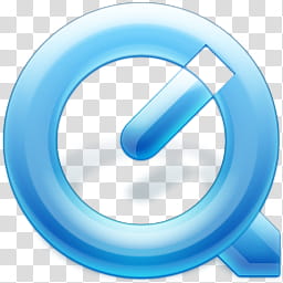 Aeon, Quicktime, blue Q illustration transparent background PNG clipart