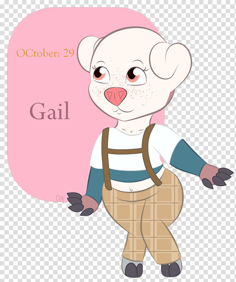 OCtober : Gail transparent background PNG clipart