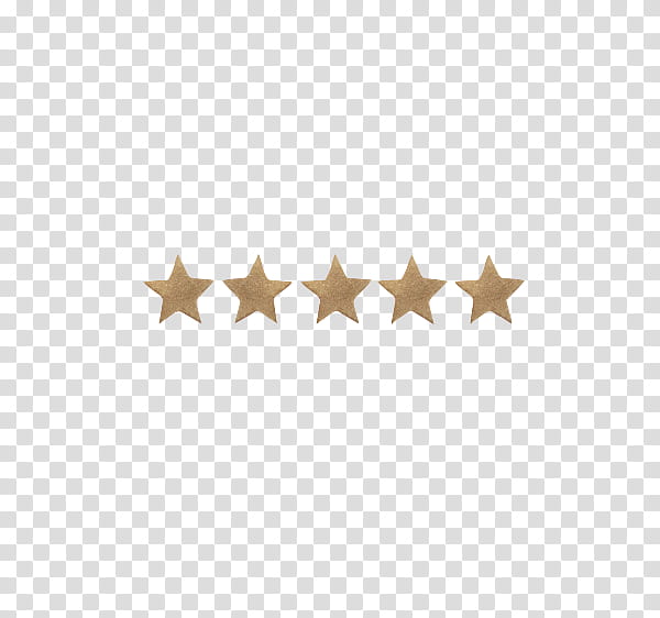 s, five brown stars transparent background PNG clipart