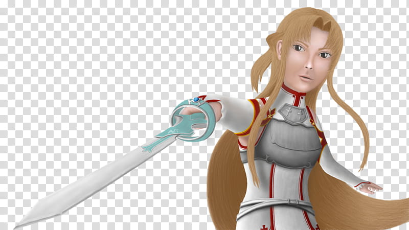 SAO: Asuna transparent background PNG clipart