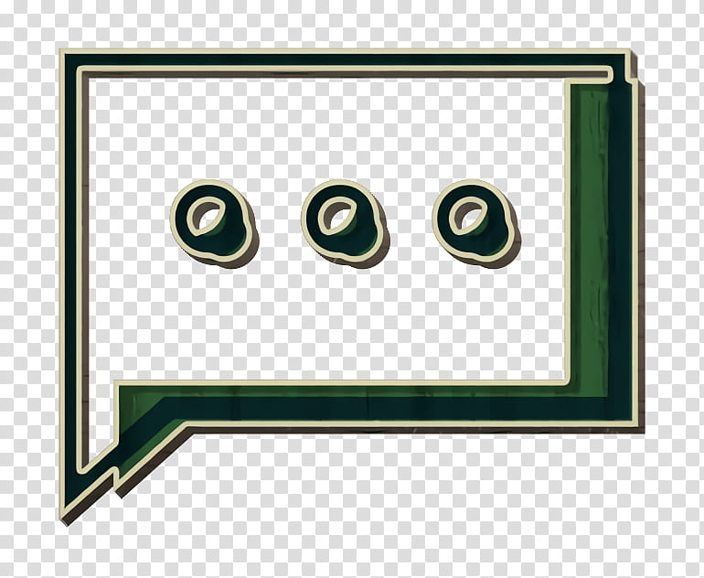 dot icon message icon, Green, Pool, Rectangle, Games transparent background PNG clipart