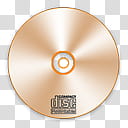 Orangeade Icons, CD-RW transparent background PNG clipart