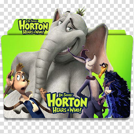 Horton Hears a Who  Folder Icon, DAY..U () transparent background PNG clipart