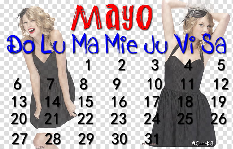 calendario mayo taylor swift transparent background PNG clipart