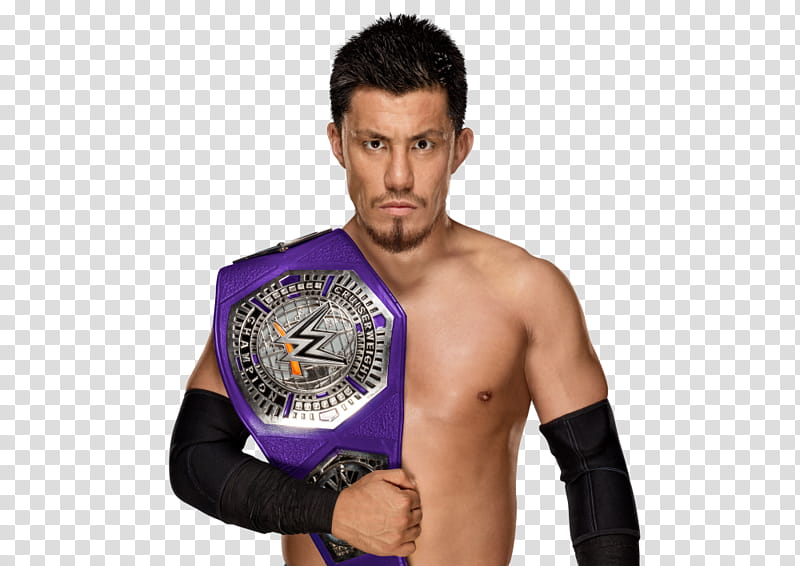 Akira Tozawa NEW Cruiserweight Champion  transparent background PNG clipart