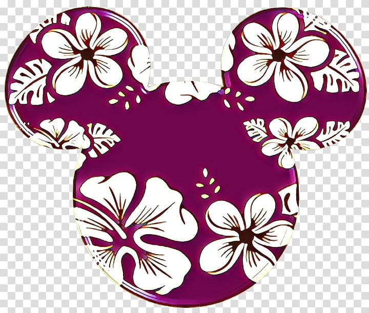Pink Flower, Visual Arts, M Butterfly, Floral Design, Purple, Heart, Hawaiian Hibiscus, Plant transparent background PNG clipart