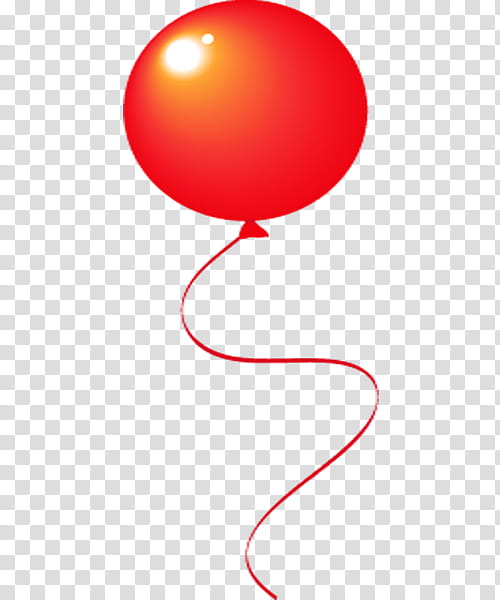 Globos, red balloon illustration transparent background PNG clipart