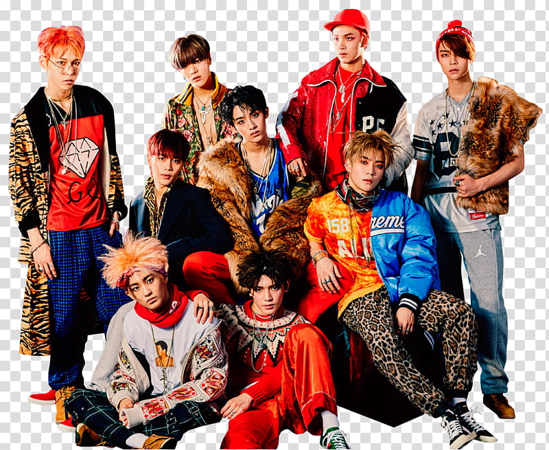 NCT  Render , Korean band transparent background PNG clipart